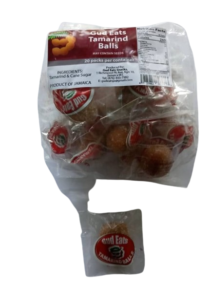 Gud Eats Tamarind Balls (pkg. of 20)