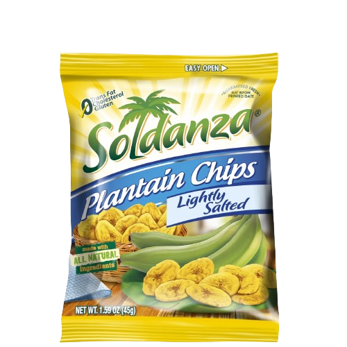 Soldanza Plaintain Chips(Lightly Salted 45g)